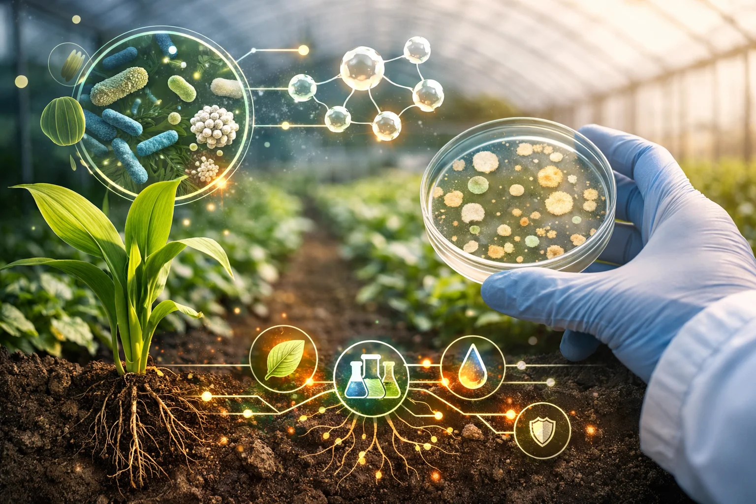 Μικροοργανισμοί και βιοενεργά μόρια στη σύγχρονη γεωργία